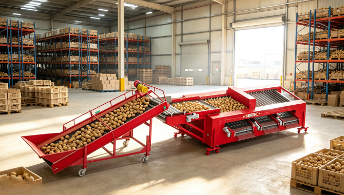 Mechanical Potato Sorting Machine